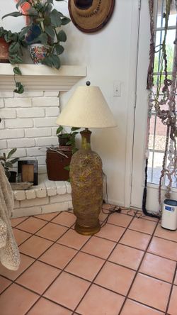 Unique antique floor lamp