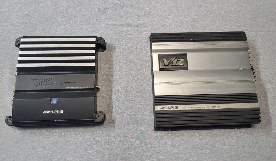 Car Alpine Power Amplifiers  (Read The Description For Prices) 