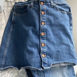 MADEWELL MINI SKIRT