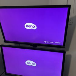 27inch Benq 4k HDR Monitors