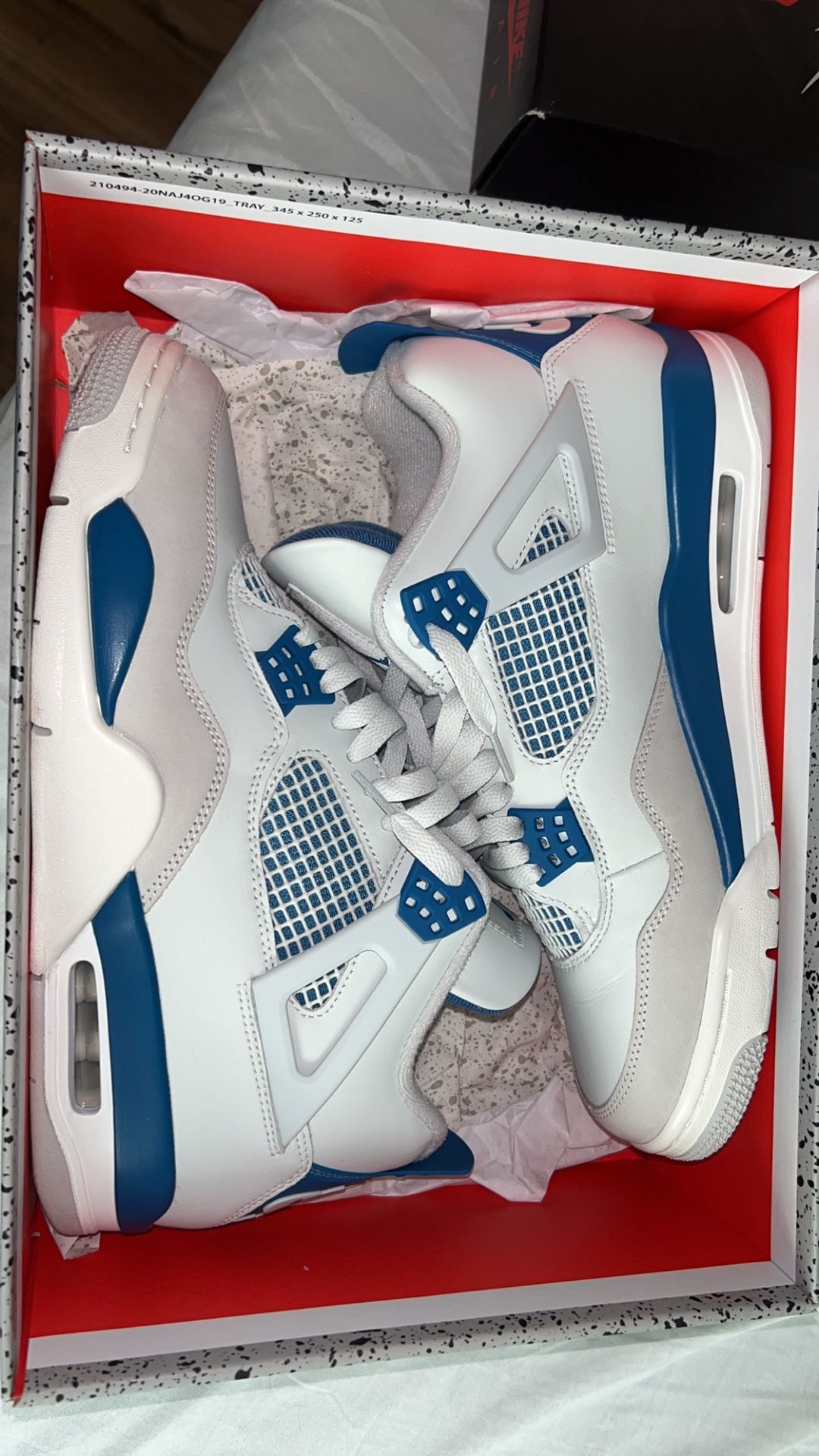 military blue 4’s size 11
