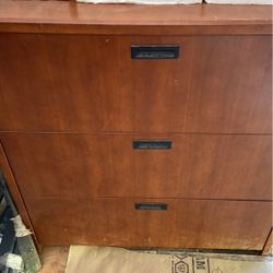 Filing cabinet three drawer