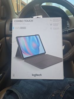 Logitech Combo Touch keyboard case designed for the 13-inch iPad Air (M2)