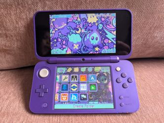 Purple New nintendo 2DSXL 3DS XL - 64gb CFW