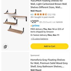 Shelves