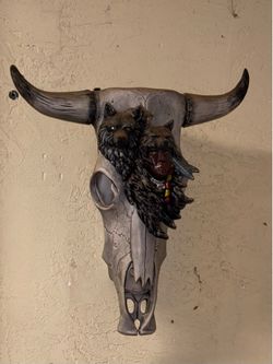 Faux Steer Skull