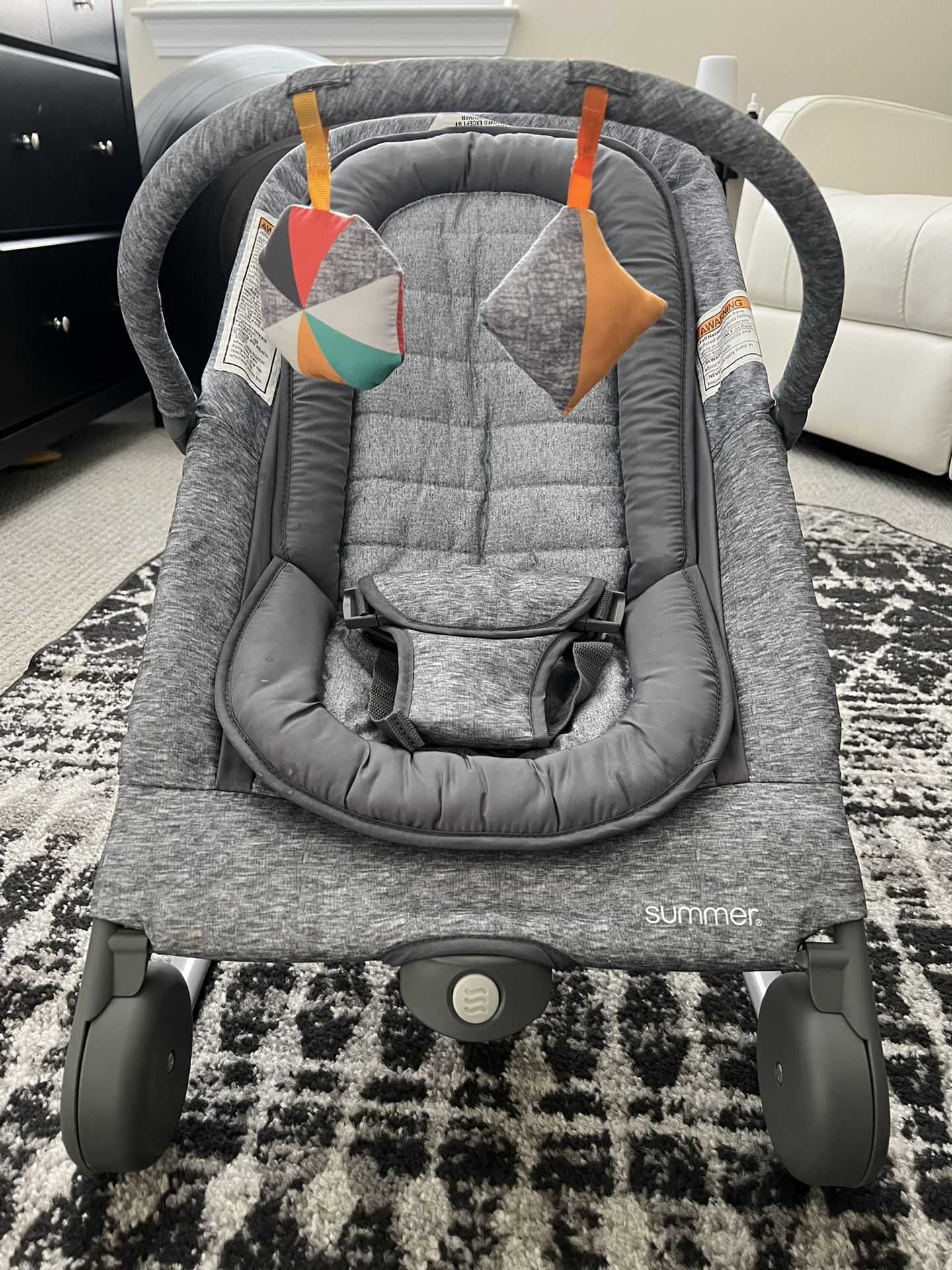 Summer Infant 2-in-1 Bouncer & Rocker Duo