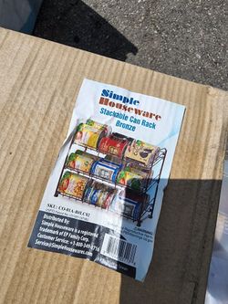 Stackable Can Rack