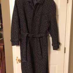 Mens Long Wool Coat