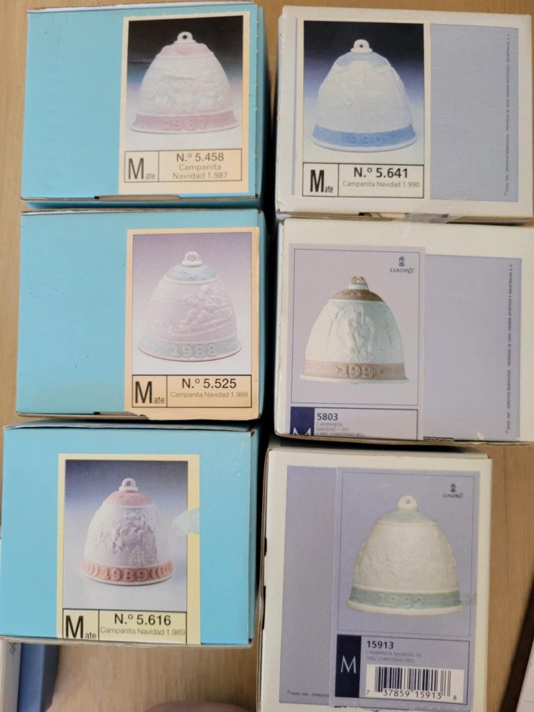 Lladro Christmas Bells Yrs 1(contact info removed)