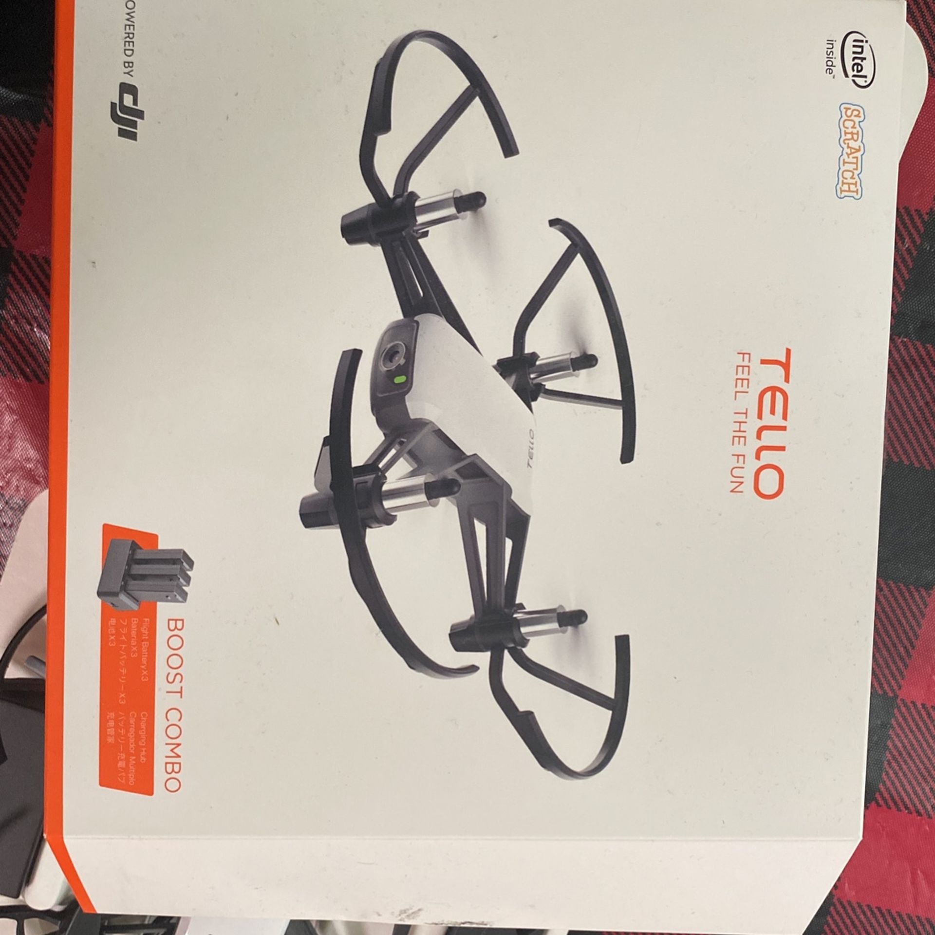 Tello Dji Drone White And Black