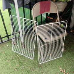 16  1/2   ×  25  1/2   Refrigerator  Wired  Shelfs 