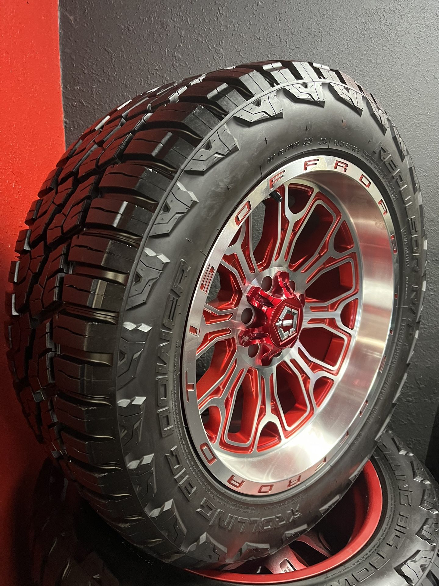 20” TIS Off-road Tires & Rims