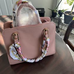 Two pink purses