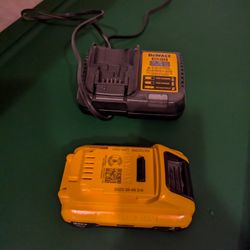 DeWalt Battery With Charger 