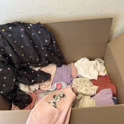 Box Of Toddler Clothes 