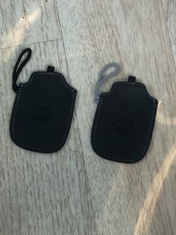 OEM Lexus Key BLACK/Leather Cover for HYQ14FBA Smart Key Fob - BLACK