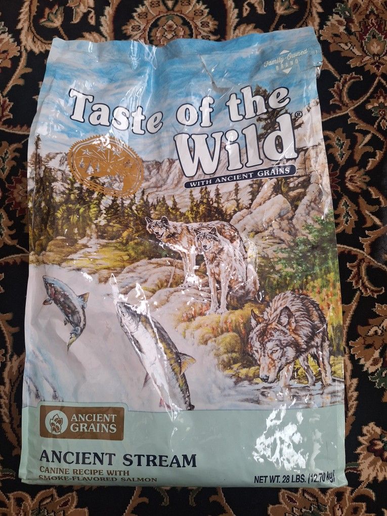 Taste Of The Wild Dog Food 10lb Bag Salmon Recipe Best By October 2025