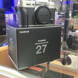 FujiFilm X-T30 II With 27mm F2.8