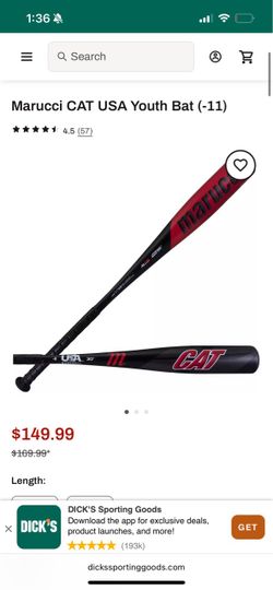 27 drop 11 CAT USA baseball bat