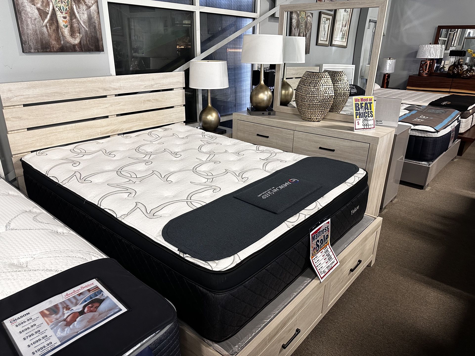 Gorgeous 4Pc Bedroom Set! $799 🧡✨🚨