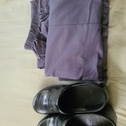 Nursing Top and Bottoms/ Shoes