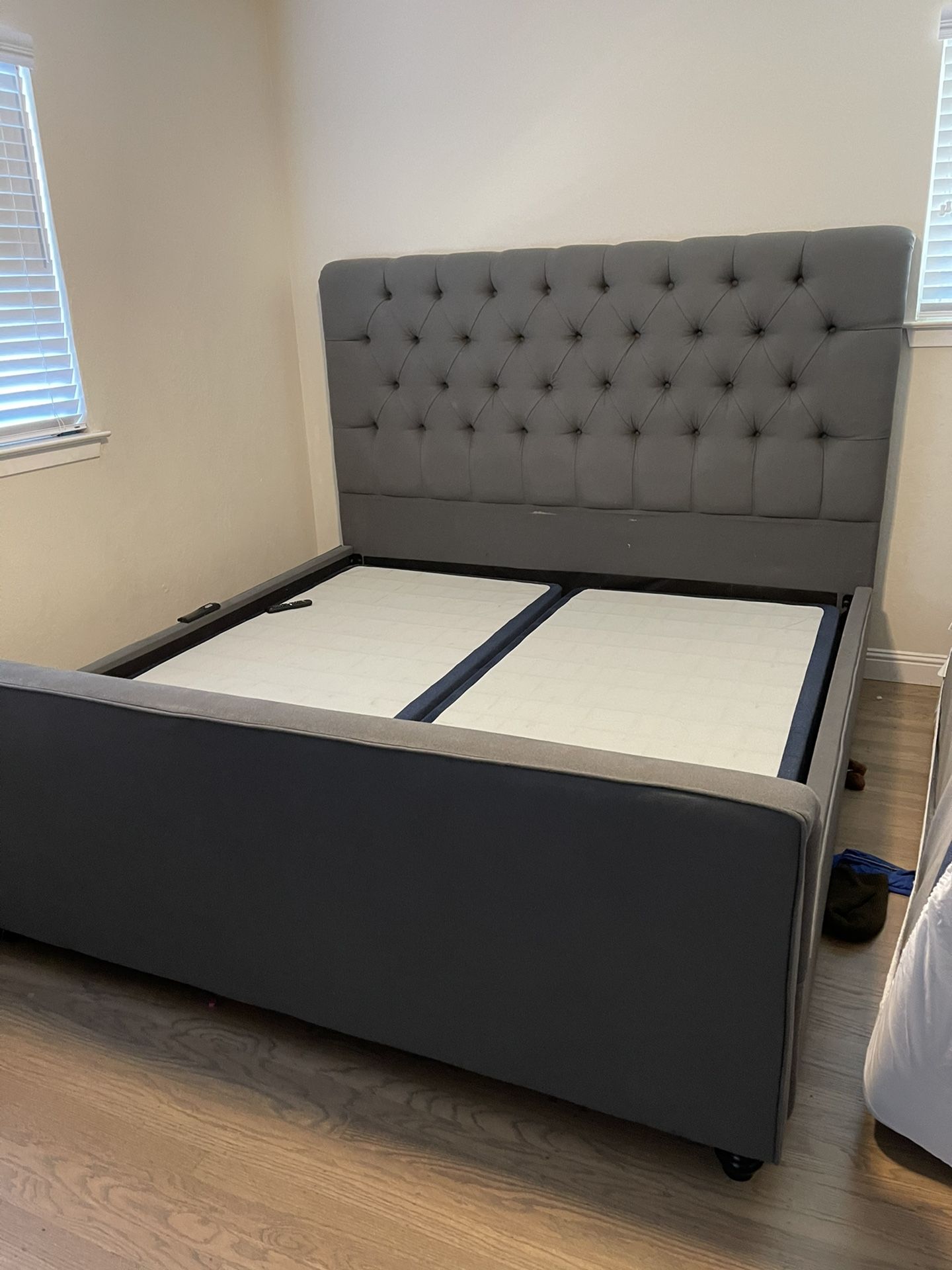 Living Spaces Cal King Bed