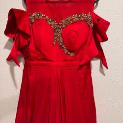 Red Night Gown 