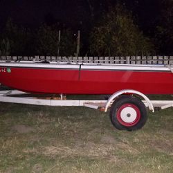 1967 Boat And Trailer (Vintage)