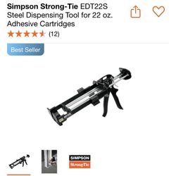 EDT22S Simpson Epoxy Gun