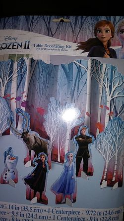 Frozen table dec set