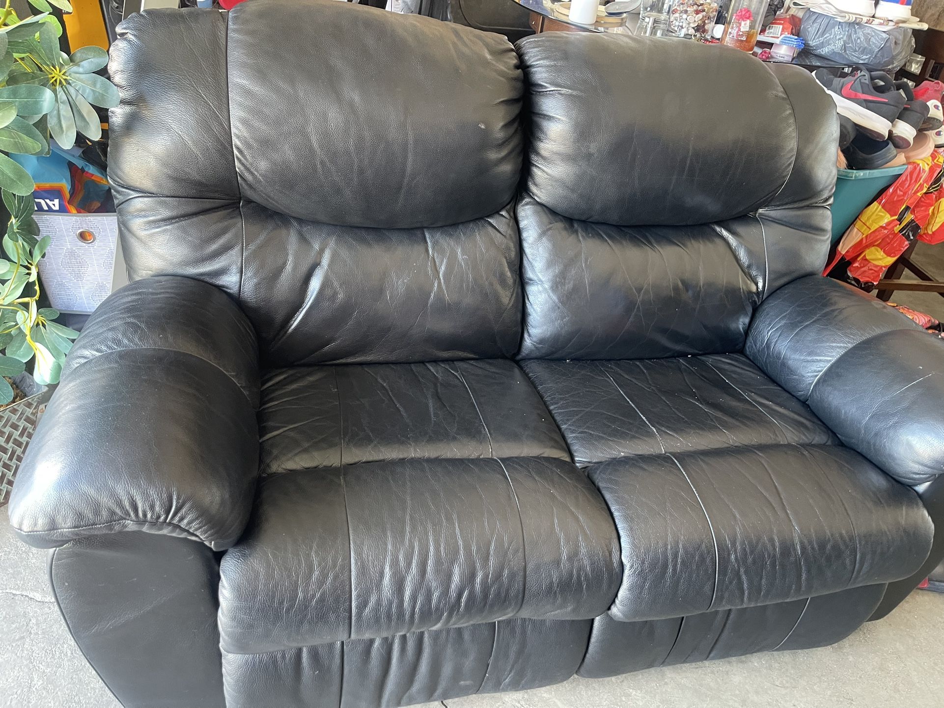 Sofa De Mano Para Dos Personas Negro
