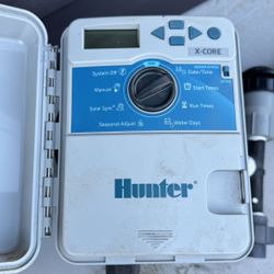 Hunter Sprinkler XC400 X-Core 4-Station Outdoor Irrigation Controller, Small More like this Hunter Sprinkler XC400 X-Core 4-Station Outdoor Irrigation