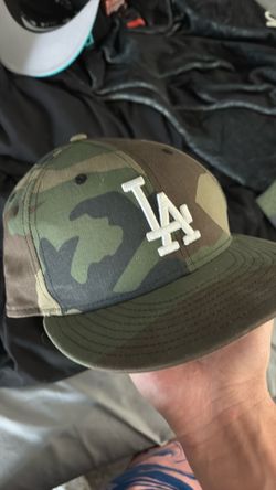 Camo Dodgers Cap
