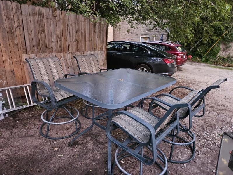 Patio Set 4 Chairs