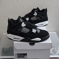 Jordan 4 Retro White Thunder Brand New (DS) 💯 Authentic Size 8.5m/ Read Full Description Before Asking 