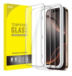JETech Screen Protector for iPhone 16 Pro Max, 3-Pack