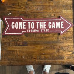 FSU sign Florida State University Seminoles