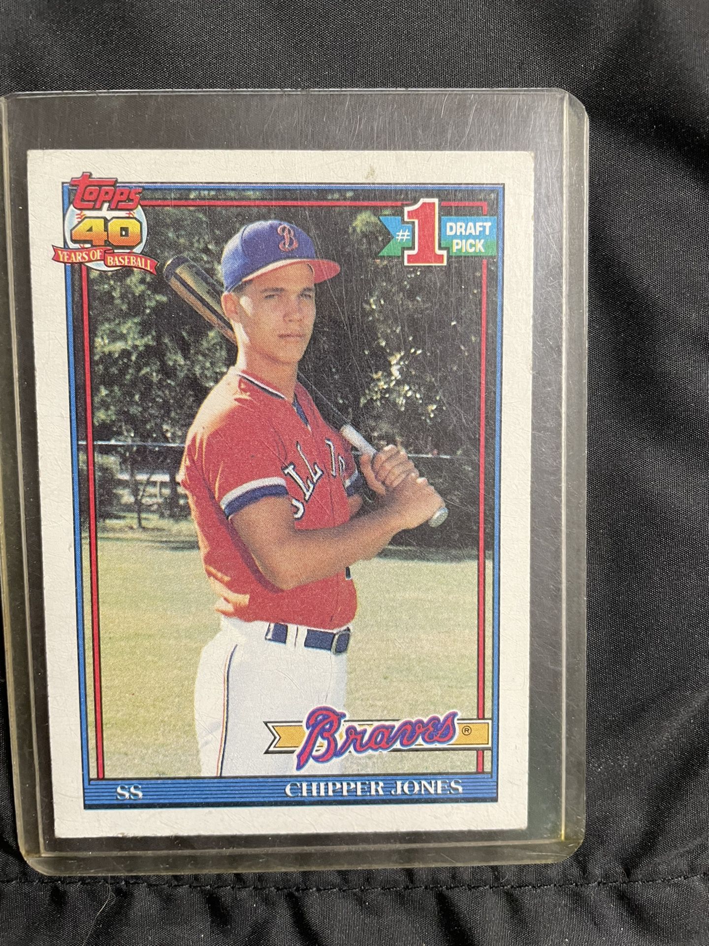 1989 Toppes Chipper Jones Rookie Card for Sale in Columbus, NC - OfferUp
