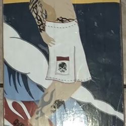 Vintage Channel One Skateboard Surfer / Punk Rocker Theme 31" long 7 1/4" wide normal wear location bristol pa 19007