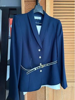 Tahari Arthur S. Levine blazer with skirt (x2)