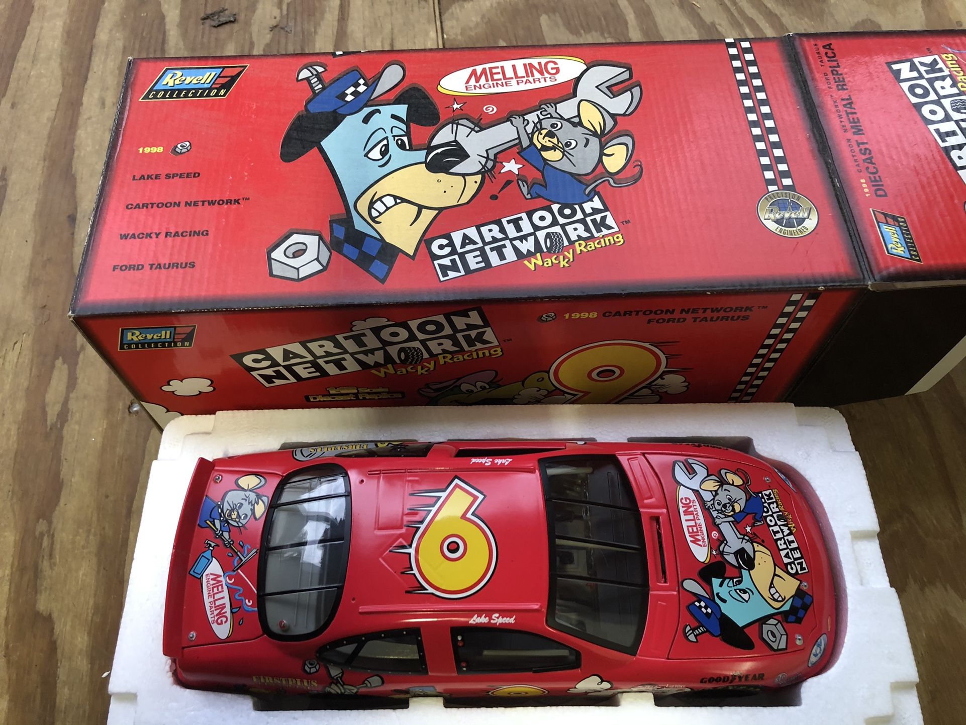 1:18 1998 Cartoon Network Wacky Racing