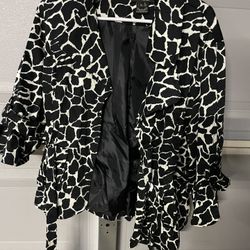 Talie Woman zebra Waist coat