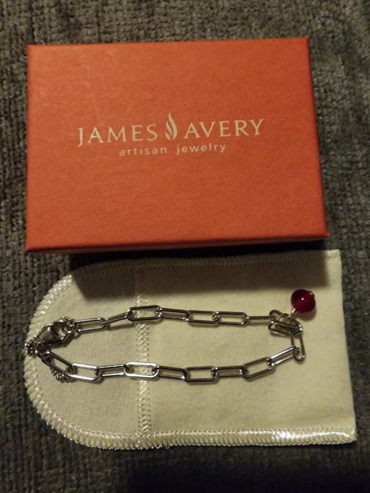 NIB James Avery Bracelet W/ Charm