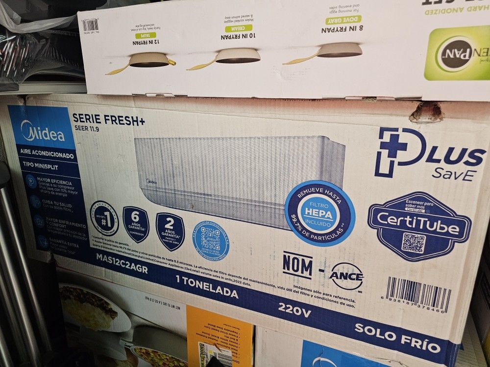 Brand New Unopened 12,000BTU Mini Split 220v