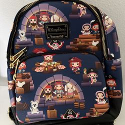 Loungefly Pirates of the Caribbean mini backpack