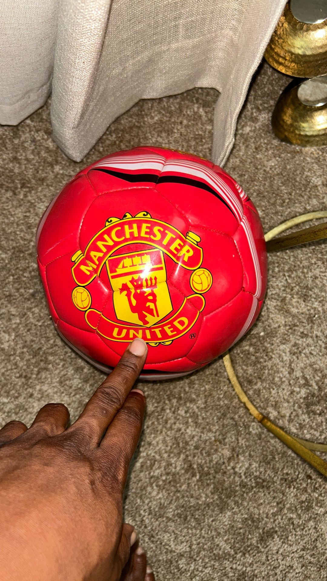 Fc Manchester United Soccer Ball