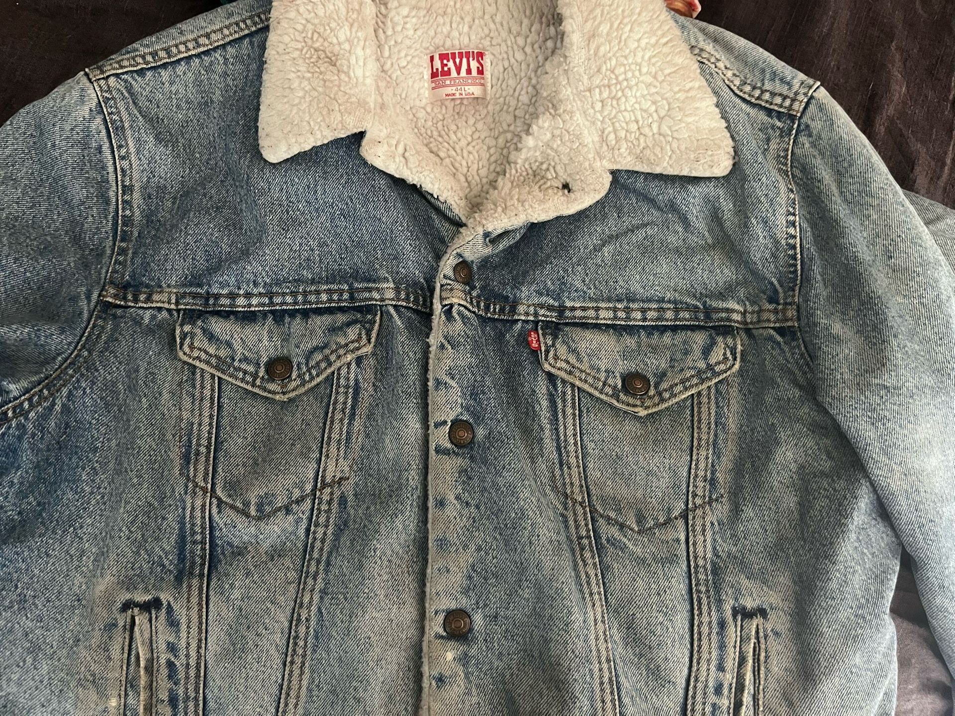 Rare Vintage Levi’s Jean Bomber Jacket 