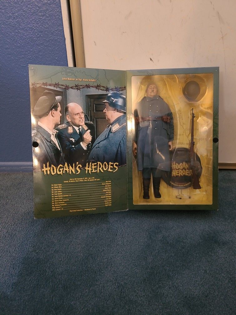 Sgt. SCHULTZ ..12" figure..Brand NEW..unopened