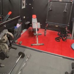 COMPLETE HOME GYM EQUIPMENT